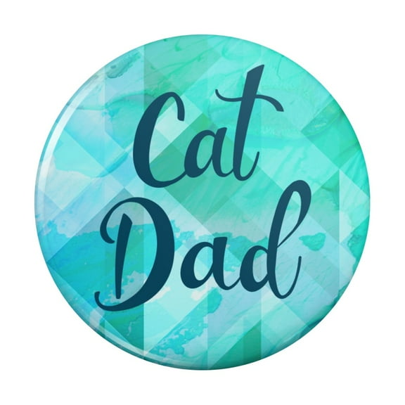 Cat Dad Kitchen Refrigerator Locker Button Magnet