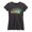 HEATHER CHARCOAL, variant on - Stitch 90S Pattern - Women's Short Sleeve Graphic T-Shirt