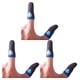 thumbnail image 2 of Tholdsy 1 Pair Game Fingertip Gloves Sweat Touch Gaming Phone Screen Sleeves Elastic Portable Mobile Fingertips Breathable Proof 3piezas, 2 of 6
