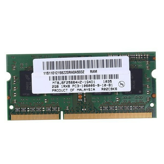 DDR3 2GB SODIMM Ram Memory 1RX8 PC3-10600S 1333Mhz Laptop Ram Memory 204Pin 1.5V Laptop Memory Modules