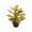 A, variant on Tuscom Artificial Potted Plant Black Pot 10 Inch Faux Greenery Fake Houseplant for Living Room Office Desk Tabletop Decor No Maintenance
