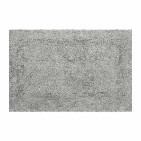 Tapete Para Baño Biotrade Algodón Gris 40X60 Cm
