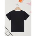 thumbnail image 3 of Boys' T-shirt Fun Letter Print Fashion Versatile Round Neck Short Sleeve, 3 of 8