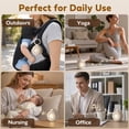 thumbnail image 3 of Portable Sound Machine for Baby with Cry Detection, White Noise Machine 15 Soothing Sounds, 20H Playtime, Night Light & 3 Timer, Baby Sound Machine for Travel Home, Baby Registry, 3 of 12