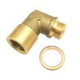 thumbnail image 1 of Male/Female Threaded Adapter in Brass or Aluminum, Ensures Precise and Stable Connections to Prevent Leaks, Ideal for Industrial Machinery and Fluid Line Extensions, 1 of 8
