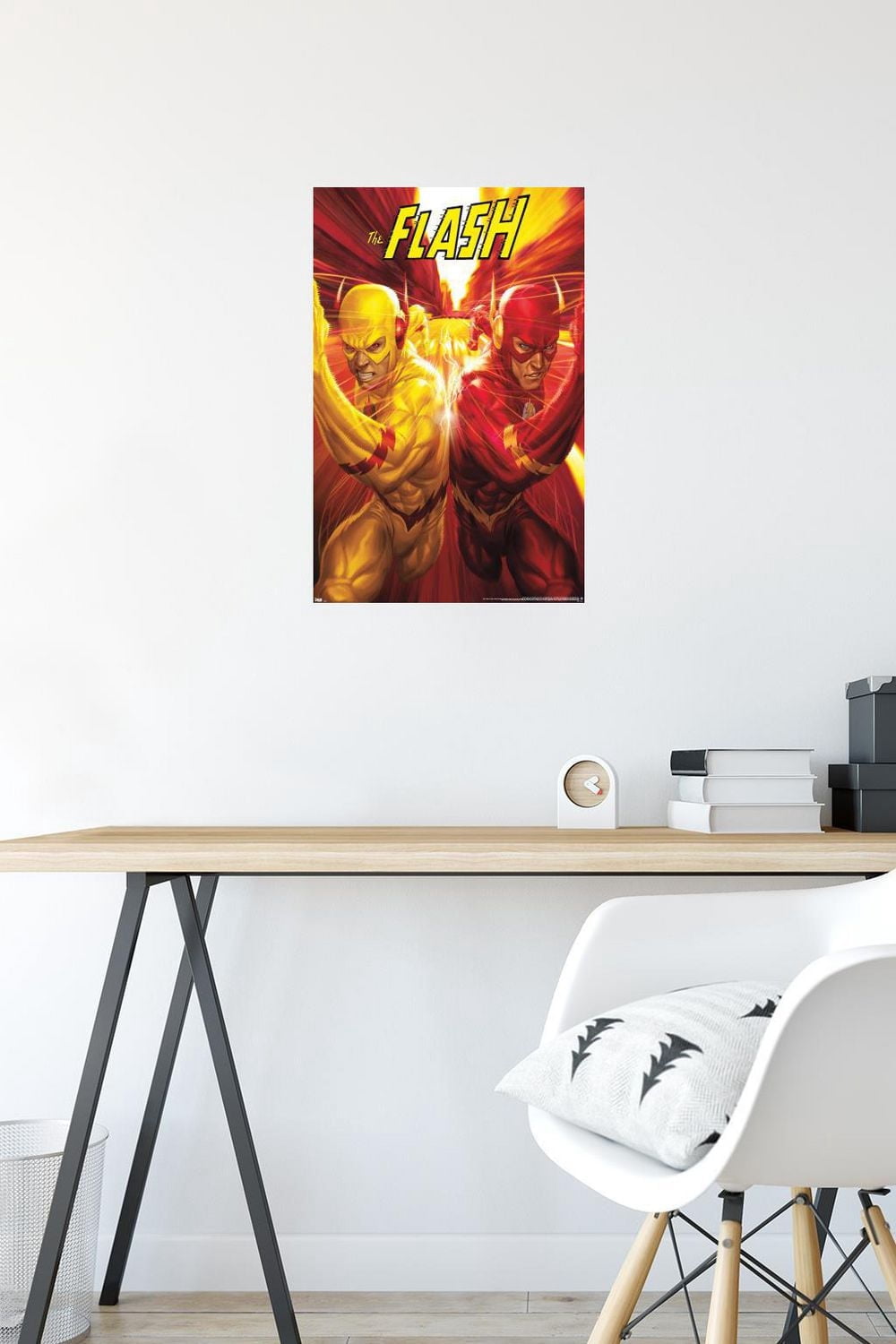 DC Comics - The Flash and The Reverse Flash - Race Wall Poster, 22.375" x 34"
