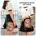 thumbnail image 6 of FORMRS Crossbody Bag for Women Quilted Travel Shoulder Cell Phone Purse with Chain Strap Handbag, Abstract Floral, 6 of 7