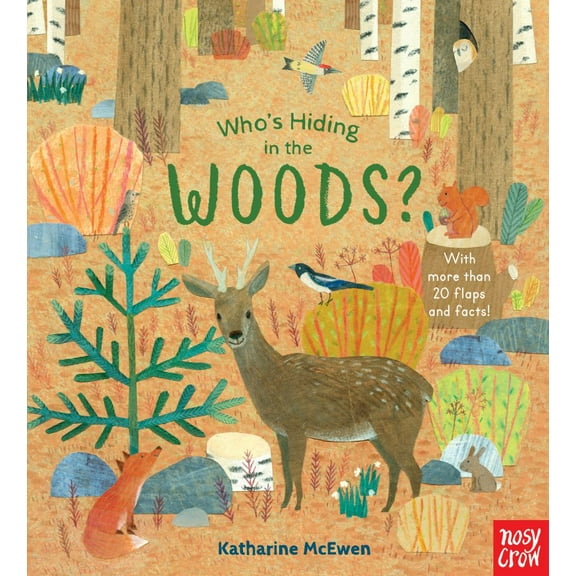 Who's Hiding Who's Hiding in the Woods?, (Board Book)