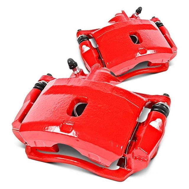 Powerstop PSBS5404 Red Powder Coated Performance Calipers for F-150 2012-2017