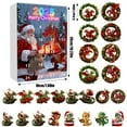 thumbnail image 2 of The 2025 2D Advent Calendar Displaying Santa Riding Design Features 24 Days Countdown Christmas For Youth Indoor Festive Celebration, 2 of 6