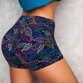 thumbnail image 4 of Fotbe Cute Line Fish Shorts Sin Costuras – Shorts Deportivos de Cintura Alta para Mujer, Elásticos para Gimnasio, Yoga, Running o Ciclismo-XX-Large, 4 of 8