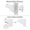 thumbnail image 3 of Safety Cupboard Door Lock (10 locks + 2 keys), 3 of 5