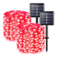 thumbnail image 1 of "Serie Navideña Luces LED Solar 32m 300 Rojo Impermeable 8 Modos Lab.G rojo ", 1 of 5