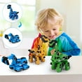 thumbnail image 5 of Gallickan Deformation Dinosaur Toys for Boys Girls, 2 in 1 Dinosaur Toy Cars for Kids, Transforming Dinosaur Vehicle, Boy Toys Dinosaurs Toy Car, Yellow, 5 of 5