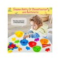 thumbnail image 3 of Counting Dinosaurs Toys Matching Games With Stacking Bowls Preschool Color Sorting Learning Activities For Math Montessori STEM Educational Sensory To, 3 of 4