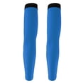 thumbnail image 2 of Outdoor Sports Bike Cycling Sleeves Protection Comfortable Breathable Arm Warmers Arm Cover Blue XXL, 2 of 8