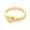 Gold US 8, variant on Retro Ring Pure Color Polished Titanium Steel Heart Surface Knuckle Ring Simple Style Multi Sizes Anti-Rust Thumb Ring Lightweight Finger Jewelry