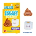 thumbnail image 2 of Boo Boo Buddies Kids Adhesive Bandages Sterile 24 Pcs Toilet Paper Poop, 2 of 2