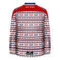 thumbnail image 3 of Pepsi 1950 Throwback Ugly Sweater Hockey Jersey, 3 of 4
