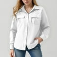thumbnail image 7 of vigerkar Womens Shirts Long Sleeve Outdoor Sun Protection Quick Dry Hiking Shirts (White, S), 7 of 7