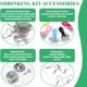 thumbnail image 4 of Kit de Láminas de Plástico Retráctil con Hojas en , Papel de Arte Retráctil, , Llaveros, para Aretes, para Manualidades, 4 of 6