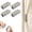 C-6C, variant on MMJ 6 Pair of Magnetic Curtain Buckles for Light Blocking Decorative Detachable Closure Light Leaking Keep Curtain Closed