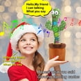 thumbnail image 3 of Hongsome Talking Cactus Mimicking Toy,Cactus Baby Toy That Repeat What You Say Singing Dancing,Funny Plush Toy Gifts for Babies Boys Girls Kids, 3 of 5