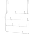 thumbnail image 1 of Over Door Hanger Rack Multi Use Metal Over The Door Hook Decorative Over Door Hanger (1, White), 1 of 5