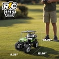 thumbnail image 5 of MotorDayz (1:15) Remote Control Club Car Golf Cart, Green, R5-15G41U-GR, Child, 5 of 9