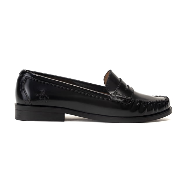 Mocasín Original Penguin Style Bruna Negro Para Mujer