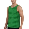 thumbnail image 2 of KLL Green St. Patrick’s day Print Men's Muscle Gym Workout Stringer Tank Tops Bodybuilding Fitness T-Shirts Tank Tops Men-3X-Large, 2 of 7