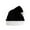 Black, variant on Christmas Santa Hat Adults Comfort Plush Thickene Xmas Holiday Caps for Christmas New Year Festive Party Supplies