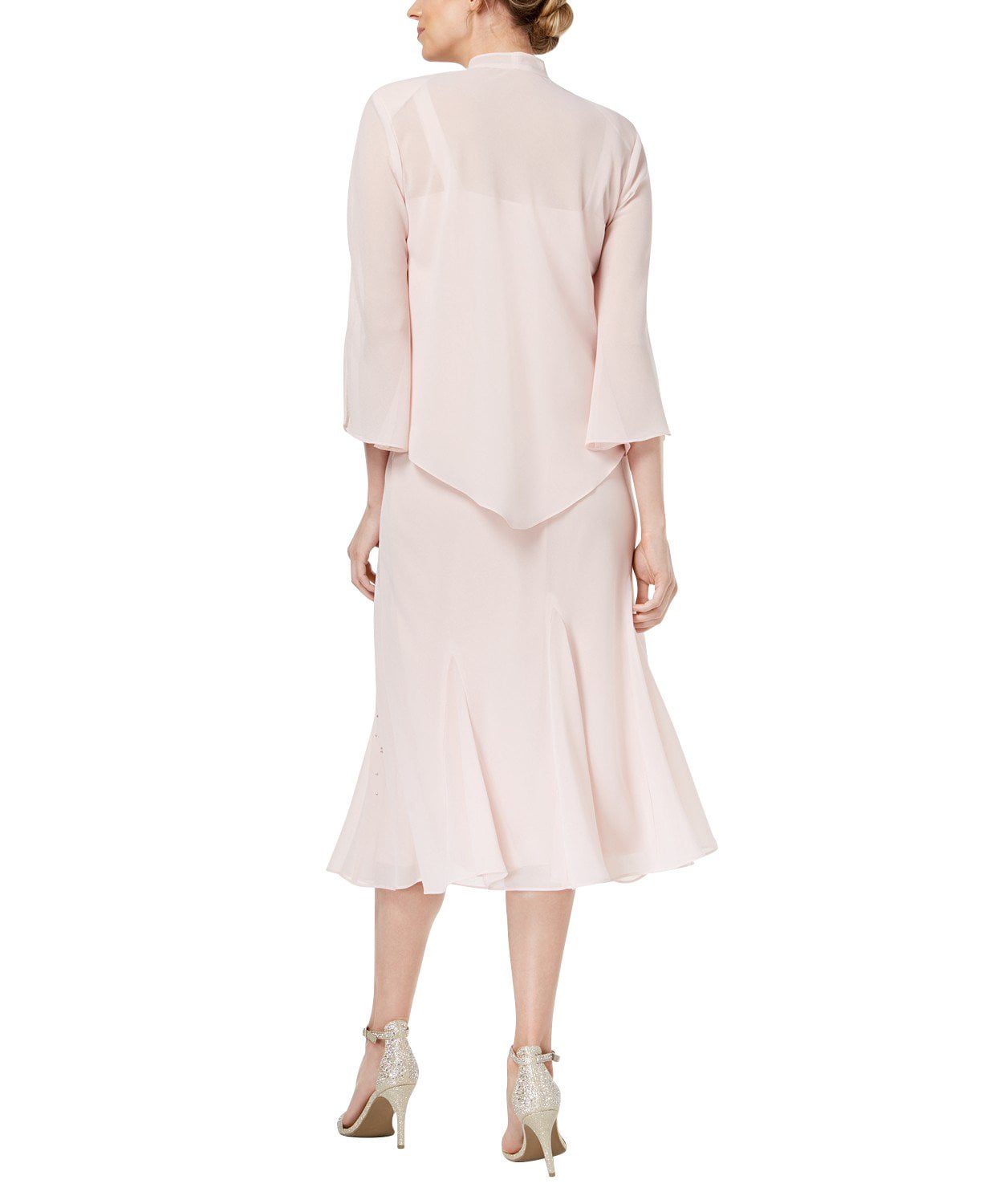 r & m richards beaded jacket dress