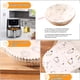 thumbnail image 5 of 100 Uds. Revestimientos para freidora de aire, papel engrasado antiadherente para hornear para bandeja de horno (círculo blanco de 16CM), 5 of 8