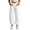 White, variant on Lmueinov Straight Leg Jeans for Women High Waisted Wide Leg Loose Fit Pants with Pockets Wrinkle Resistant Solid Color Ankle Length Out Going Pants
