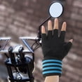 thumbnail image 3 of par de guantes de ciclismo antideslizantes de medio dedo para deportes al aire libre., 3 of 7