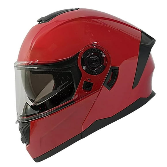 Casco Moto Abatible Certificado Ghost Rojo Talla L 2W