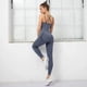 thumbnail image 2 of Leggings de cintura alta y conjunto superior de dos piezas, conjuntos de ropa de Yoga, ropa atlética, chándal de gimnasio sin costuras para mujer, trajes de entrenamiento de Fitness, 2 of 5