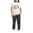 thumbnail image 5 of CafePress - Aroostook Stray Cats Women's Light Pajamas - Women's Short Sleeve Print T-Shirt and Pants Light Cotton Pajama Set, 5 of 7