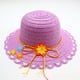 thumbnail image 3 of Sombrero para niños, primavera, verano, para exteriores, parasol, protector solar, sombrero de paja transpirable, lindo y dulce sombrero para el sol para niña, sombrero fresco para bebé, 3 of 5