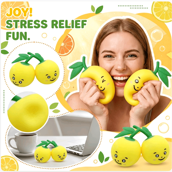 Knisume Slow Rising Decompression Squeeze Stress Relief Ball - Soft Fidget Squishy Toy for Office Desk Anxiety Relief, Calming Squeezable