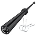 thumbnail image 1 of BeesClover 7Ft Barbell, 45Lb Barbell, 1500Lbs Load Capacity Bench Press Fit 2" Standard Weights, for Home & Gym Strength Training, 1 of 8