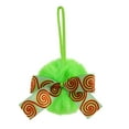 thumbnail image 2 of Todaioua Lime Green Furry Christmas Ball Ornaments with Red Bow for Tree Green Christmas Hanging Decorations Soft Faux Fur Pom Pom Ball Ornaments for Home Party Supply Fireplace Mantel Wall Decor, 2 of 9