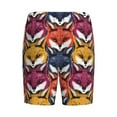 thumbnail image 2 of Lsque Fox Face Mens Sleep Pajama Shorts,Short Pajama Pants, Cotton Ultra-Soft Knit-4X-Large, 2 of 9