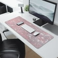 thumbnail image 2 of Pink Mouse Pad with Uplifting Quote - Enhance Your Workday - Large 31.5x11.8 Inch Desk Mat, Keyboard Pad, Laptop Protector - Cute Pink Desk Accessories, 2 of 7