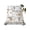 Gray White Brown, variant on Flower Butterfly Flat Sheet Only Twin Size, Soft Breathable Bed Top Sheets for Mattress, Blue Purple Watercolor Wilflower Luxury Bedding Flat Sheets for Home Hotel Bedroom Bed Protection