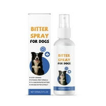 KMWGRE Pet Training Chew Spray Behavior Correction Solution for Dogs Stop Furniture Biting Licking 120ml Bottle White 120ml
