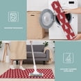 thumbnail image 6 of Red Christmas Tree Pattern Kitchen Rugs Sets Of 3,Kitchen Runner Rugs Non Skid Washable,Decorative Kitchen Floor Mats for Kitchen,Sink,Laundry,17"x30"+ 17"x47" + 17"x59", 6 of 6