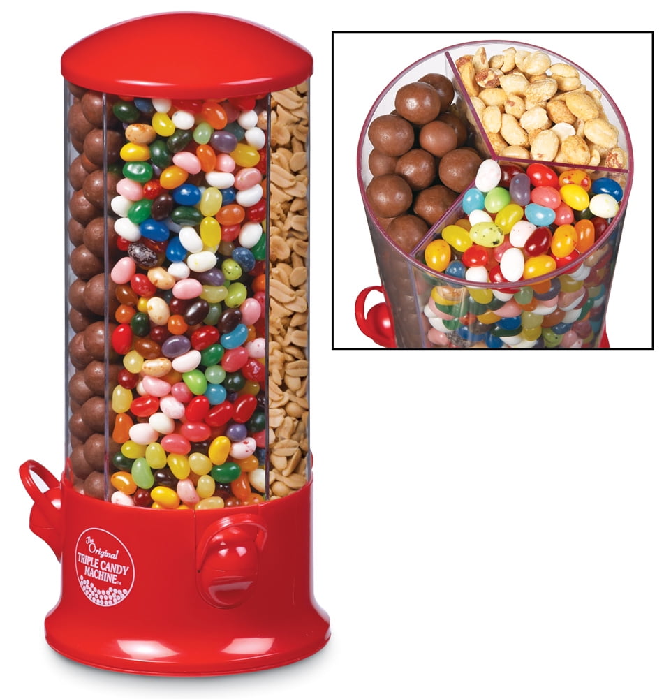 Handy Gourmet The Original Triple Candy Machine Fun Candy & Nut