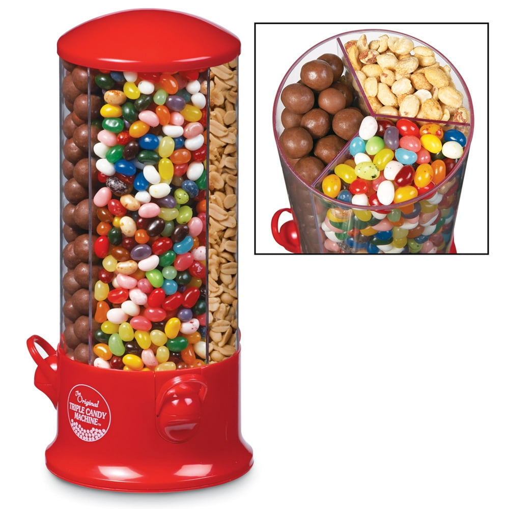 Handy Gourmet The Original Triple Candy Machine Fun Candy & Nut